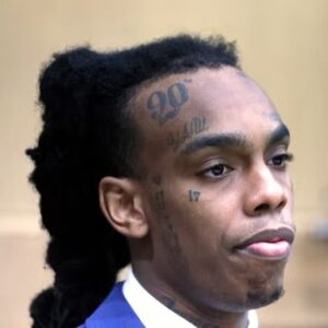 YNW Melly in suit while in court