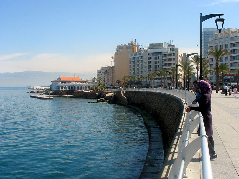 split face diving accident happened at manara in beirut